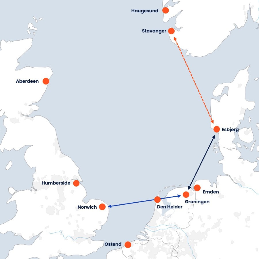 Esbjerg connections